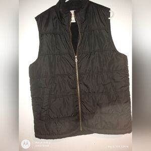 Weatherproof Men's Dark Quilted Vest